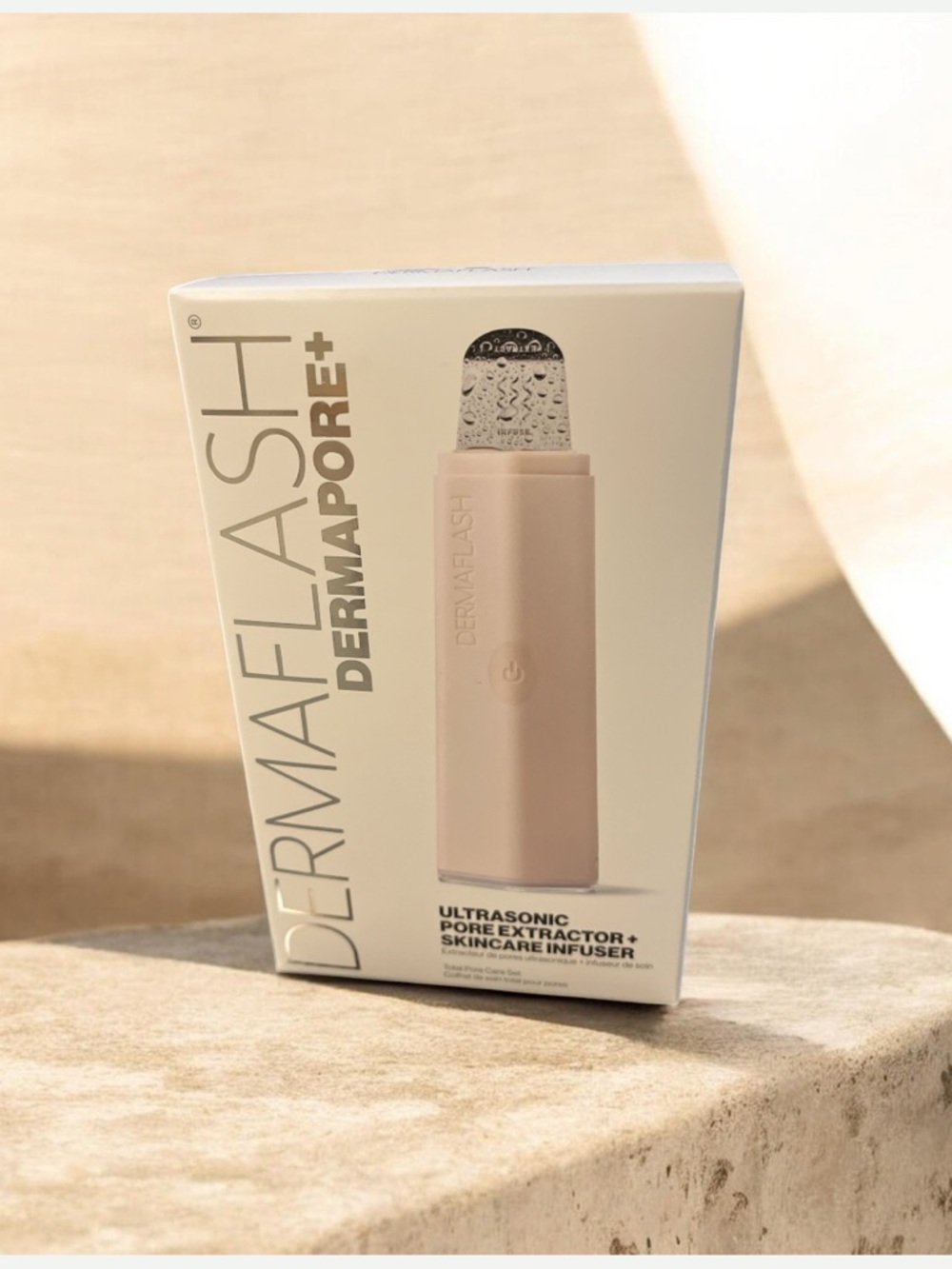 Dermaflash Dermapore+ Ultrasonic Pore Extractor & Skincare Infuser